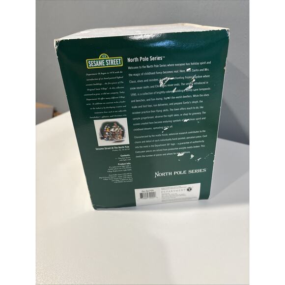 Dept 56 North Pole Series Sesame Street At The North Pole - Picture 5 of 16